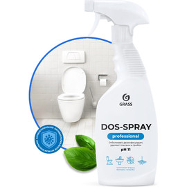 Чистящее дезинфицирующее средство для ванной комнаты и туалета Grass DOS SPRAY для удаления от плесени грибка 600 мл