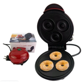 Мини-машина для приготовления пончиков/вафельница