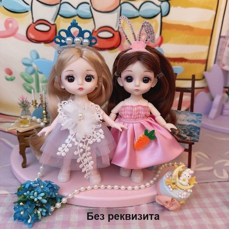 Кукла в очках, маленькая