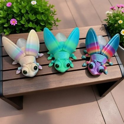 Светящаяся 3D-игрушка «Жук» с подвижными частями