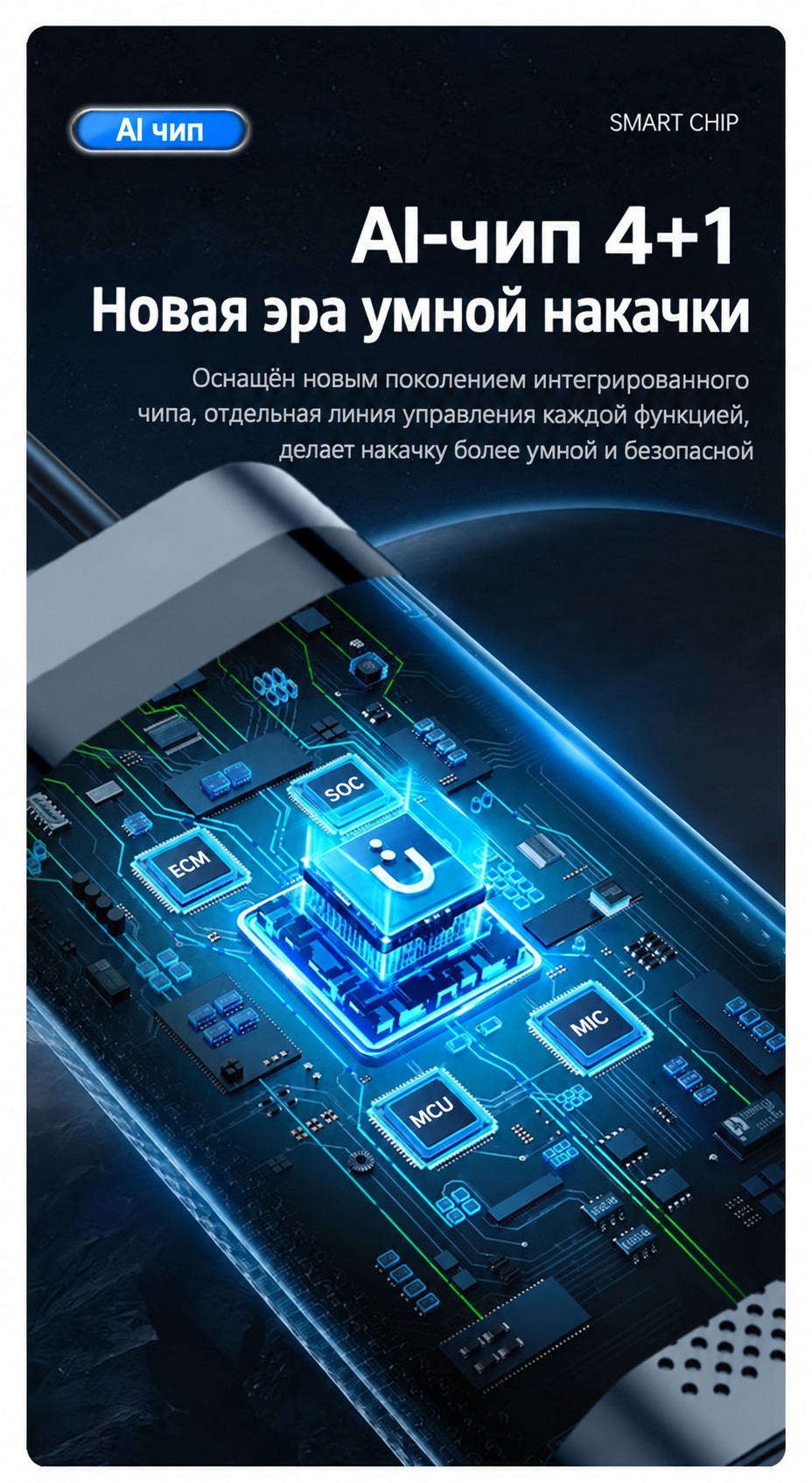 Портативный автокомпрессор, беспроводной, с цифровым дисплеем