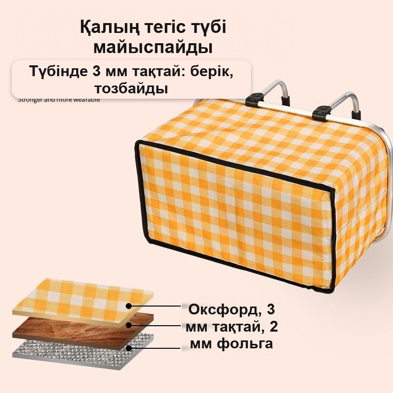 Алюминий фольгалы бүктелмелі термосөмке, 13 л — фото 5