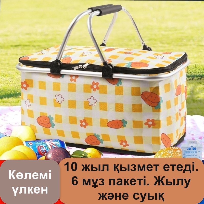 Алюминий фольгалы бүктелмелі термосөмке, 13 л — фото 8