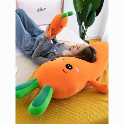 «Сәбіз» жұмсақ ойыншық-жастығы, 90 см
