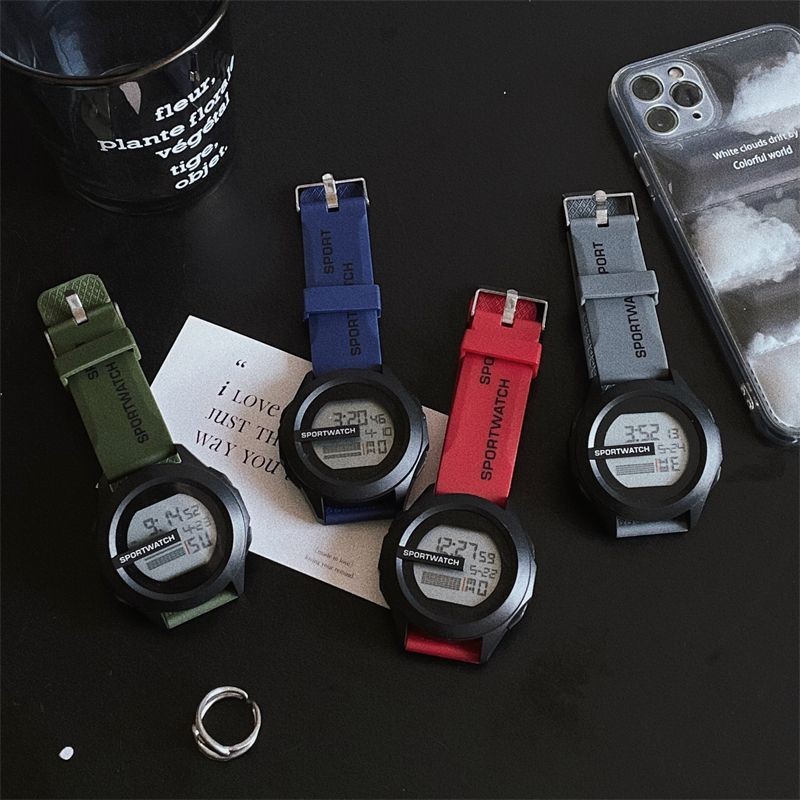 Спортивные наручные часы Sportwatch, силиконовый ремешок — фото 2