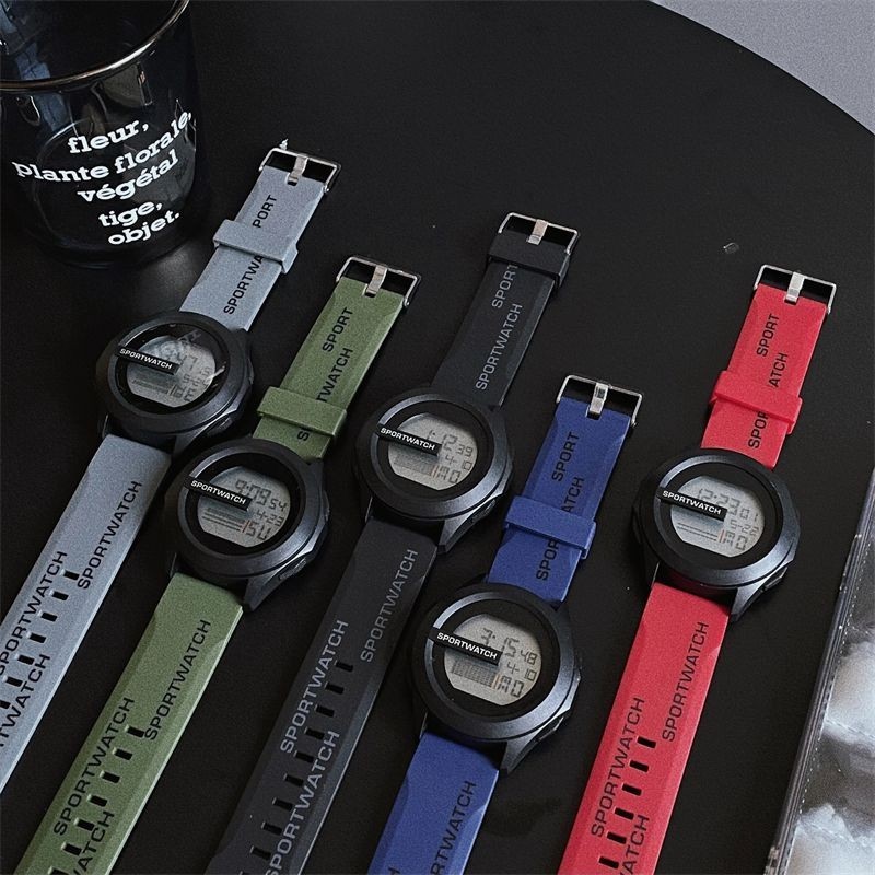 Спортивные наручные часы Sportwatch, силиконовый ремешок — фото 4