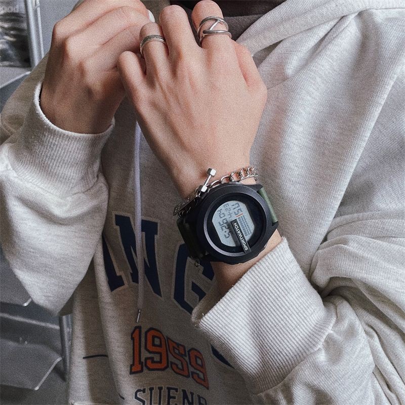 Спортивные наручные часы Sportwatch, силиконовый ремешок