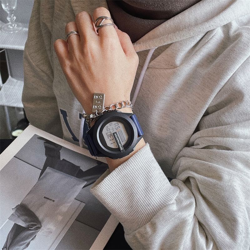 Спортивные наручные часы Sportwatch, силиконовый ремешок