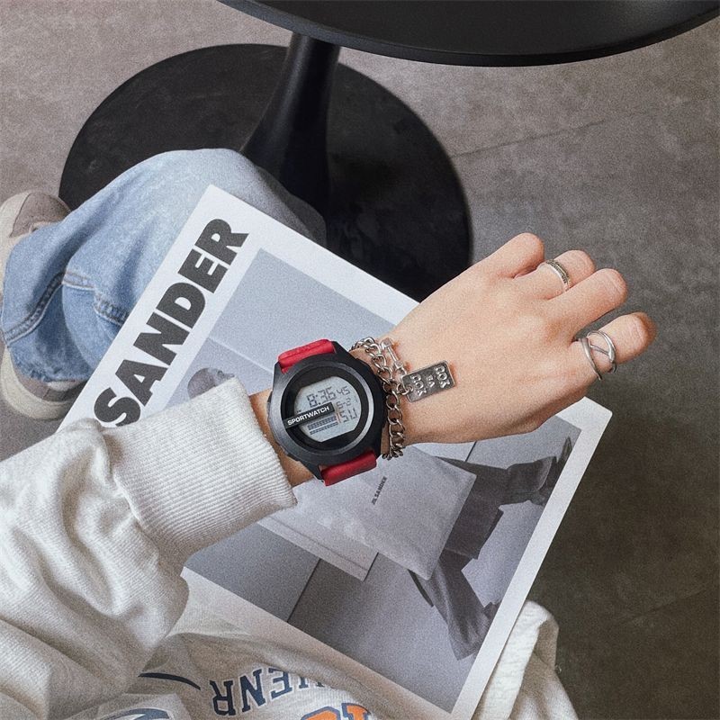 Спортивные наручные часы Sportwatch, силиконовый ремешок