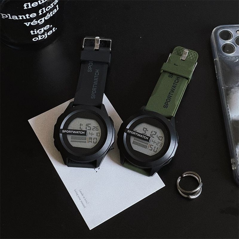 Спортивные наручные часы Sportwatch, силиконовый ремешок