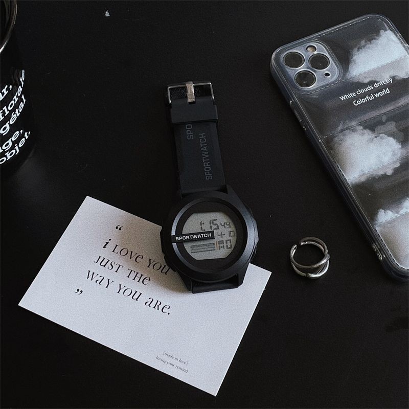Спортивные наручные часы Sportwatch, силиконовый ремешок