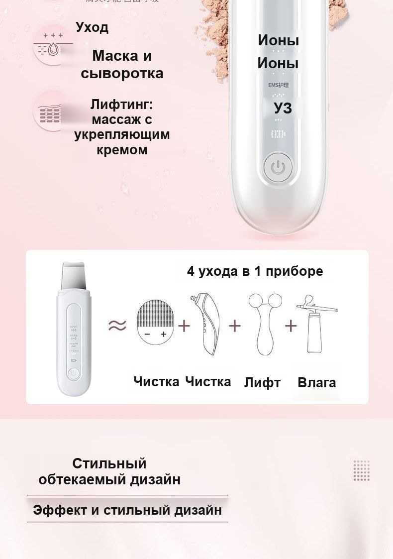 Ультразвуковая машинка для чистки лица Mericle