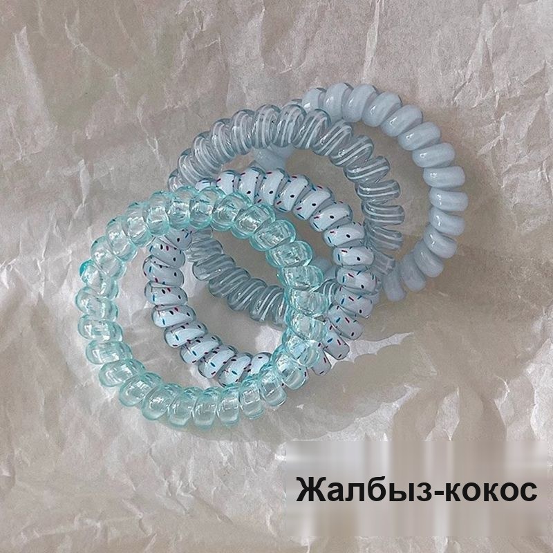 Серіппелі шаш резеңкелері, қаптамада 4 дана — фото 5