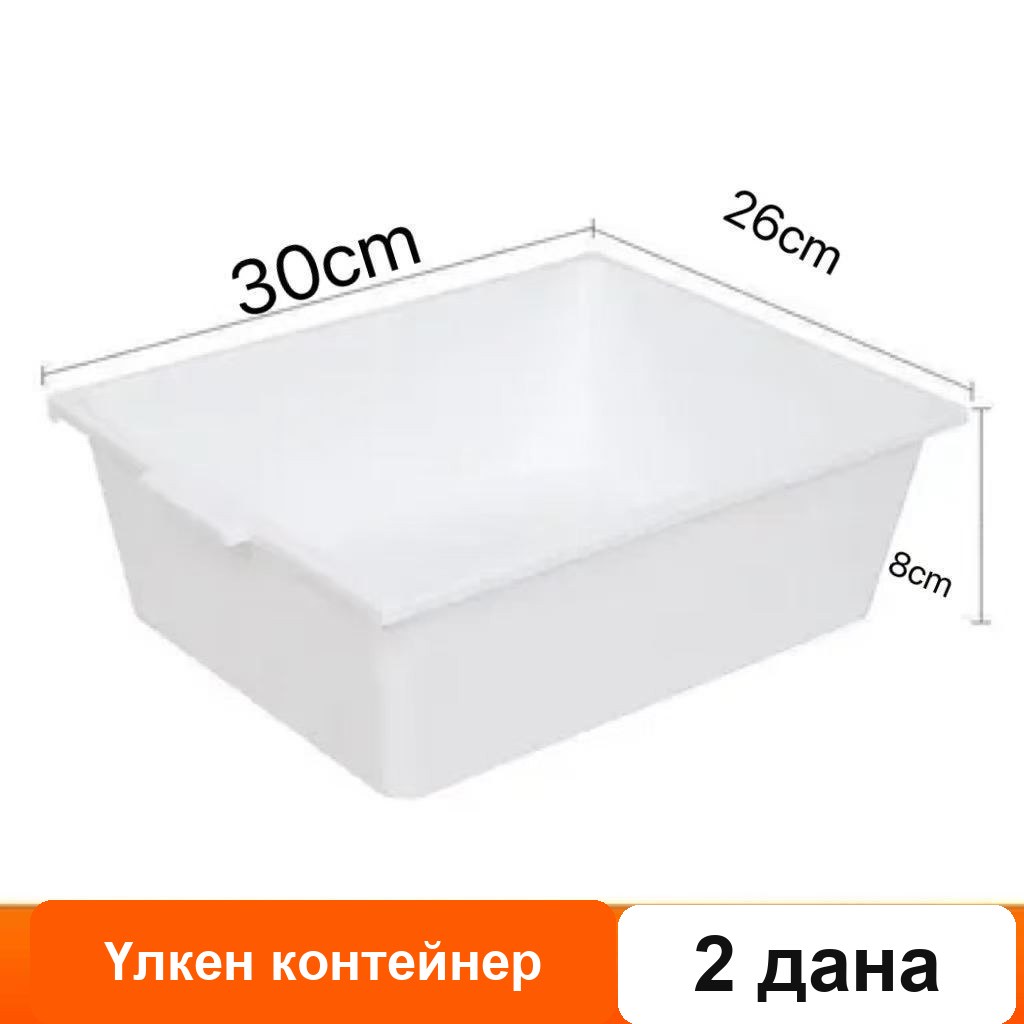 Ұсақ-түйекке арналған себеттері бар ұйымдастырғыш-сөре — фото 9