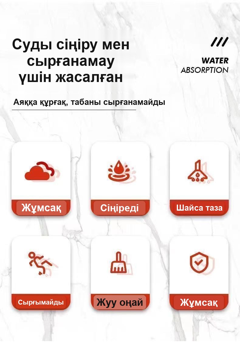 «Плитка» өрнекті кілемше, 120×200 см