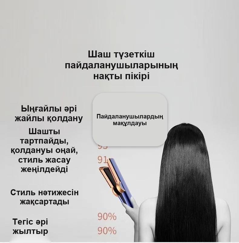 Шашқа арналған 2-і 1 фен-түзеткіш