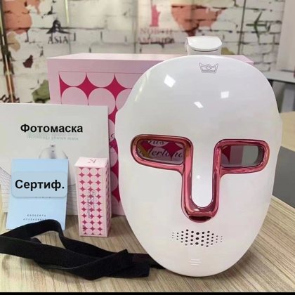 LED-маска для лица SPA, светотерапия для омоложения