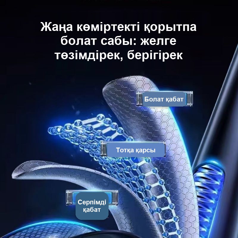 Карабин тұтқалы автоматты жиналмалы қолшатыр, 120 см — фото 7