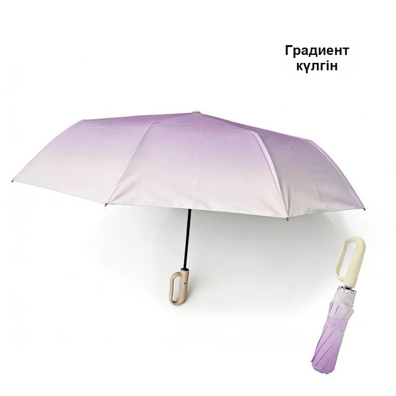 Карабин тұтқалы автоматты жиналмалы қолшатыр, 120 см — фото 12