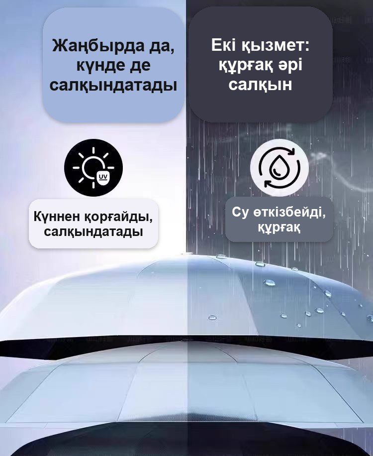 Карабин тұтқалы автоматты жиналмалы қолшатыр, 120 см