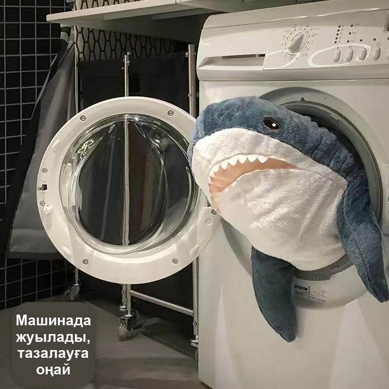 «Акула» жұмсақ ойыншық-жастығы, 90 см — фото 2
