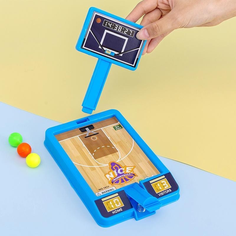 Настольный мини-баскетбол, детская игра с мячиками — фото 3