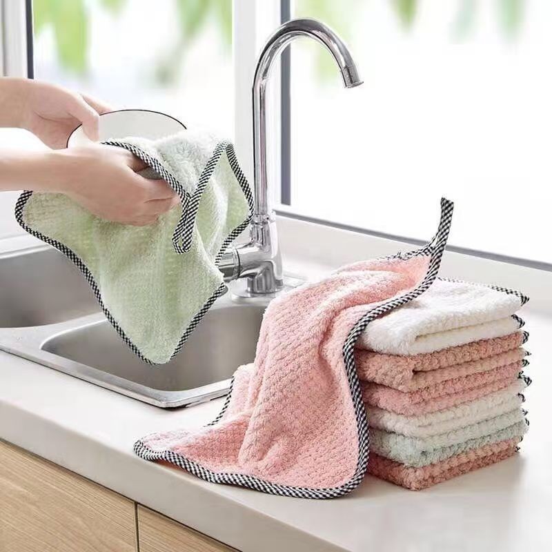 Салфетки для кухни 25x25 см, впитывающие, 10 шт — фото 4