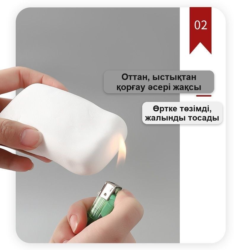Белая замазка-пластилин для заделки отверстий
