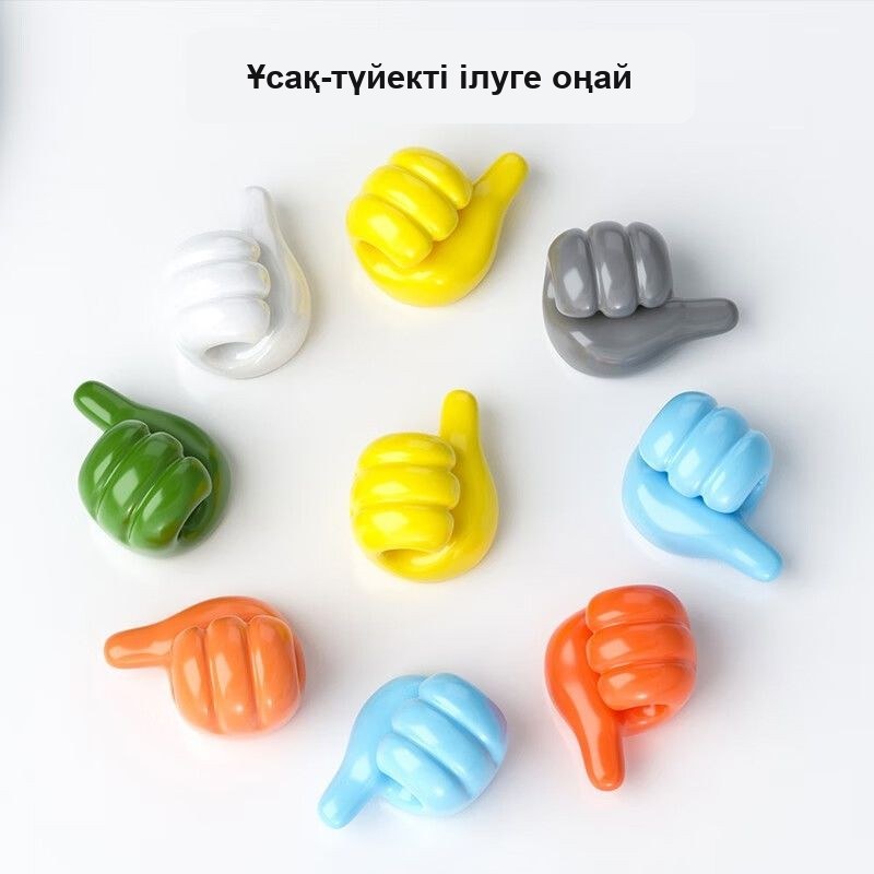 Сымдар, зарядтағыштар мен ұсақ-түйекке арналған «Бас бармақ» өздігінен жабысатын ұстағыш-ілгектер — фото 7