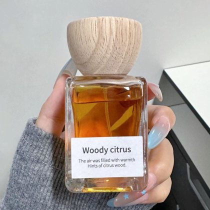Парфюм Woody Citrus с деревянной крышкой